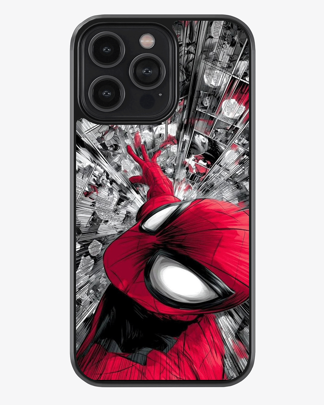 Ultimate Spider Hero Swing Cover Glass Case
