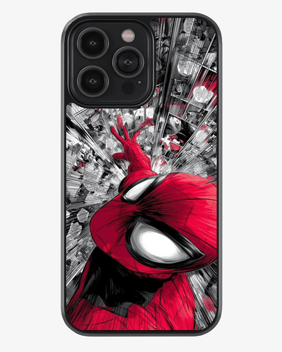 Ultimate Spider Hero Swing Cover Glass Case