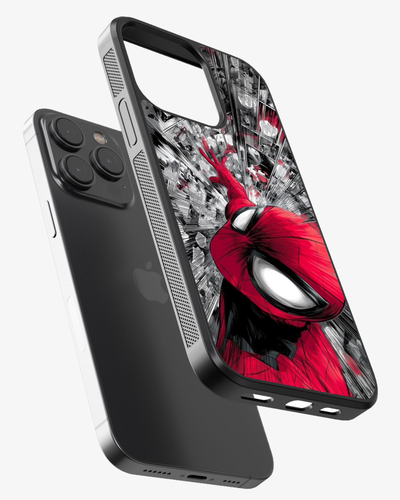 Ultimate Spider Hero Swing Cover Glass Case