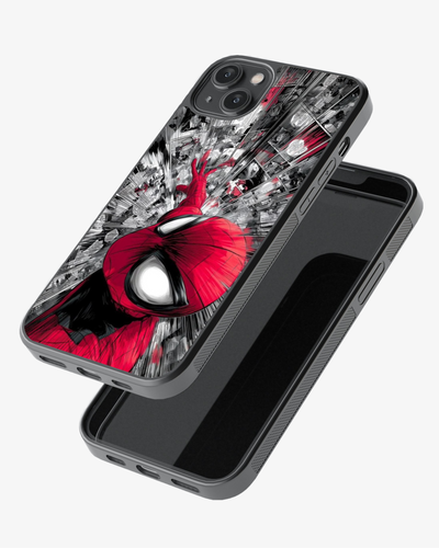 Ultimate Spider Hero Swing Cover Glass Case