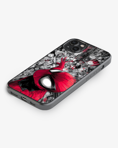 Ultimate Spider Hero Swing Cover Glass Case