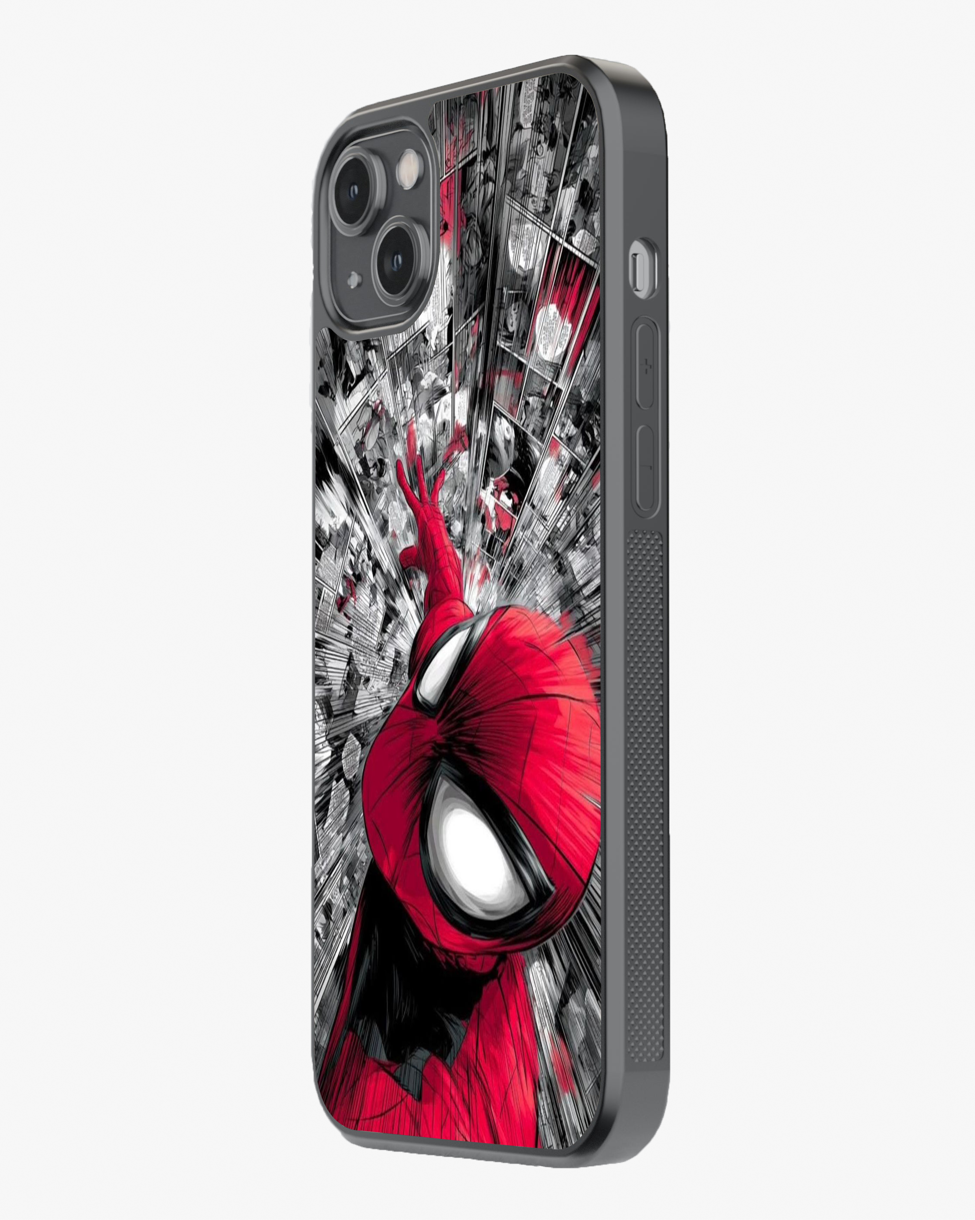 Ultimate Spider Hero Swing Cover Glass Case