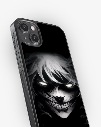 Dark Skull Anime Case – Fearless Night Vibe Cover Glass Case