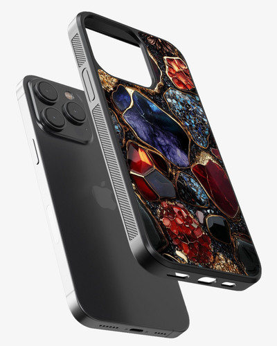 Royal Stone Texture Designer Case Cover Glass Case