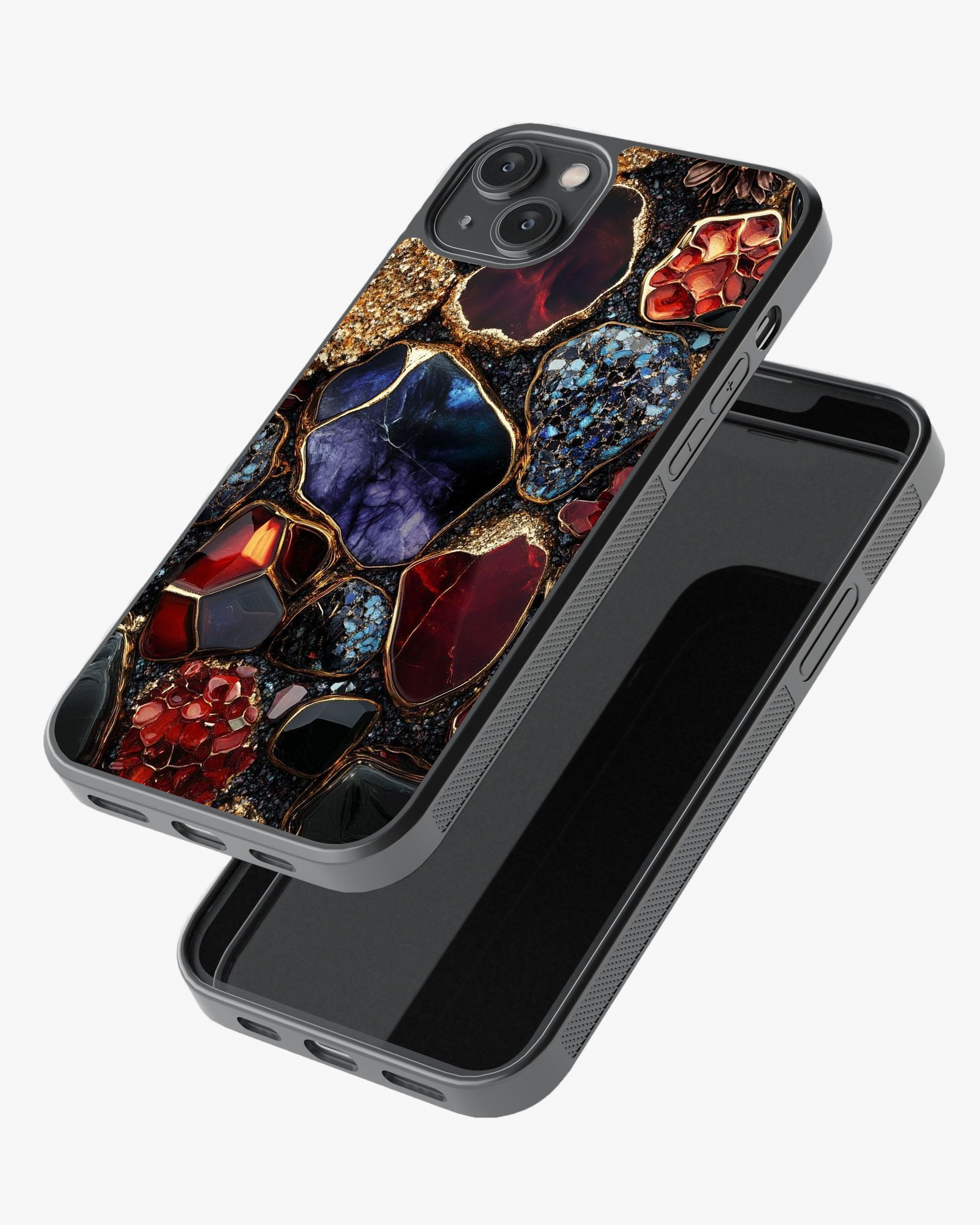 Royal Stone Texture Designer Case Cover Glass Case