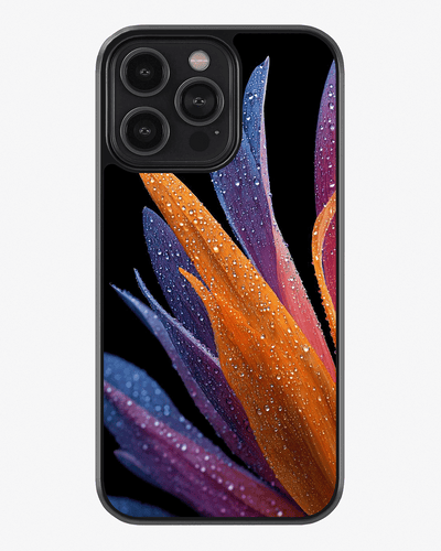 Vibrant Bloom Case – Color Splash Aesthetic Cover Glass Case