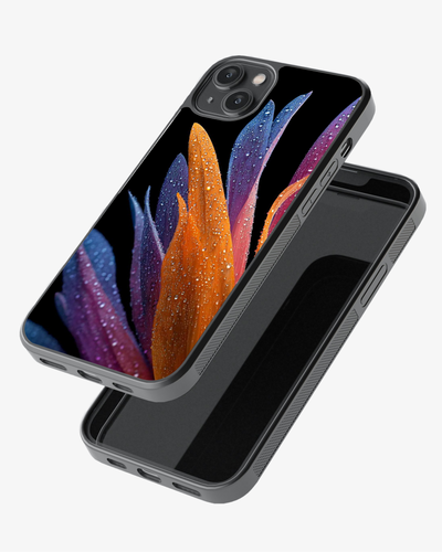 Vibrant Bloom Case – Color Splash Aesthetic Cover Glass Case