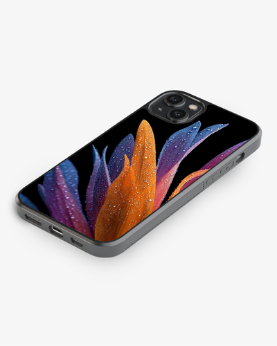 Vibrant Bloom Case – Color Splash Aesthetic Cover Glass Case