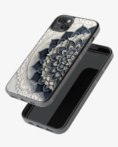 Royal Blue Mandala Case Cover Glass Case