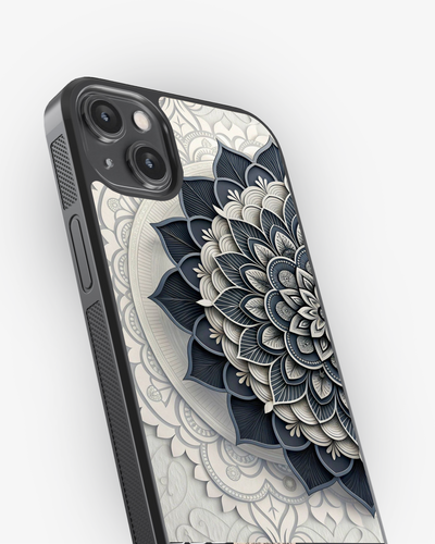 Royal Blue Mandala Case Cover Glass Case