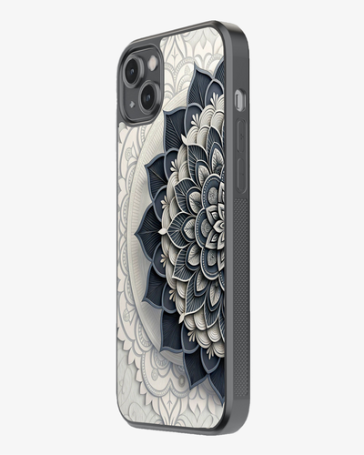 Royal Blue Mandala Case Cover Glass Case