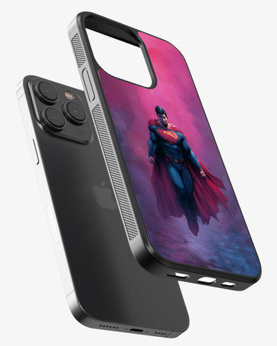 Superman Power Mode Mobile Cover Glass Case