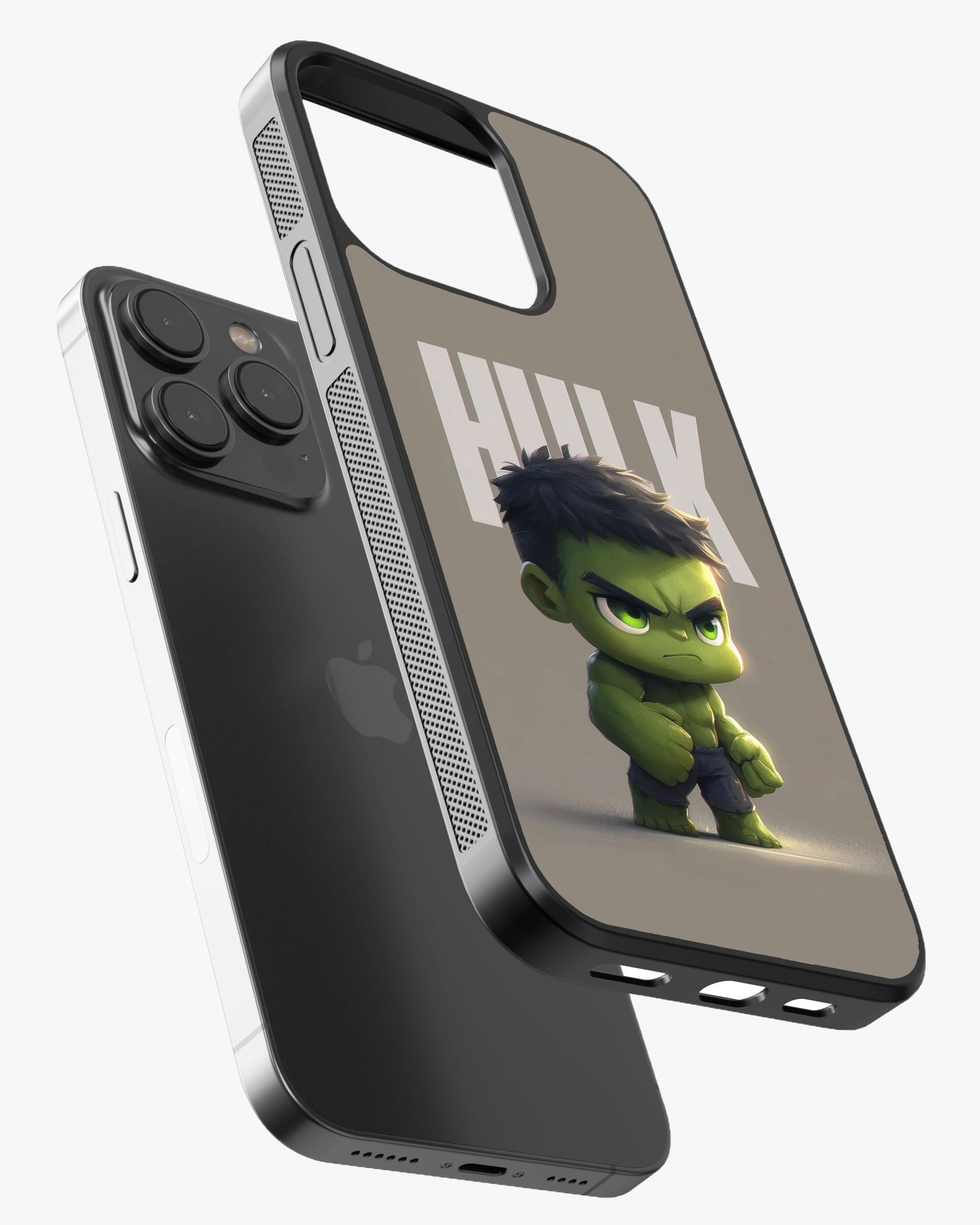 Angry Green Hero Cover Glass Case