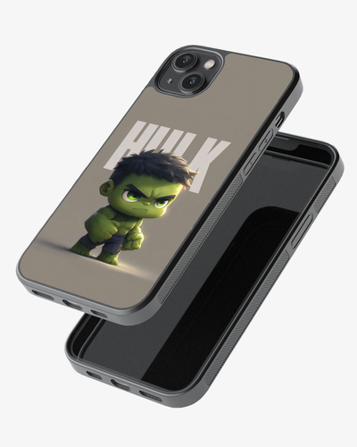 Angry Green Hero Cover Glass Case
