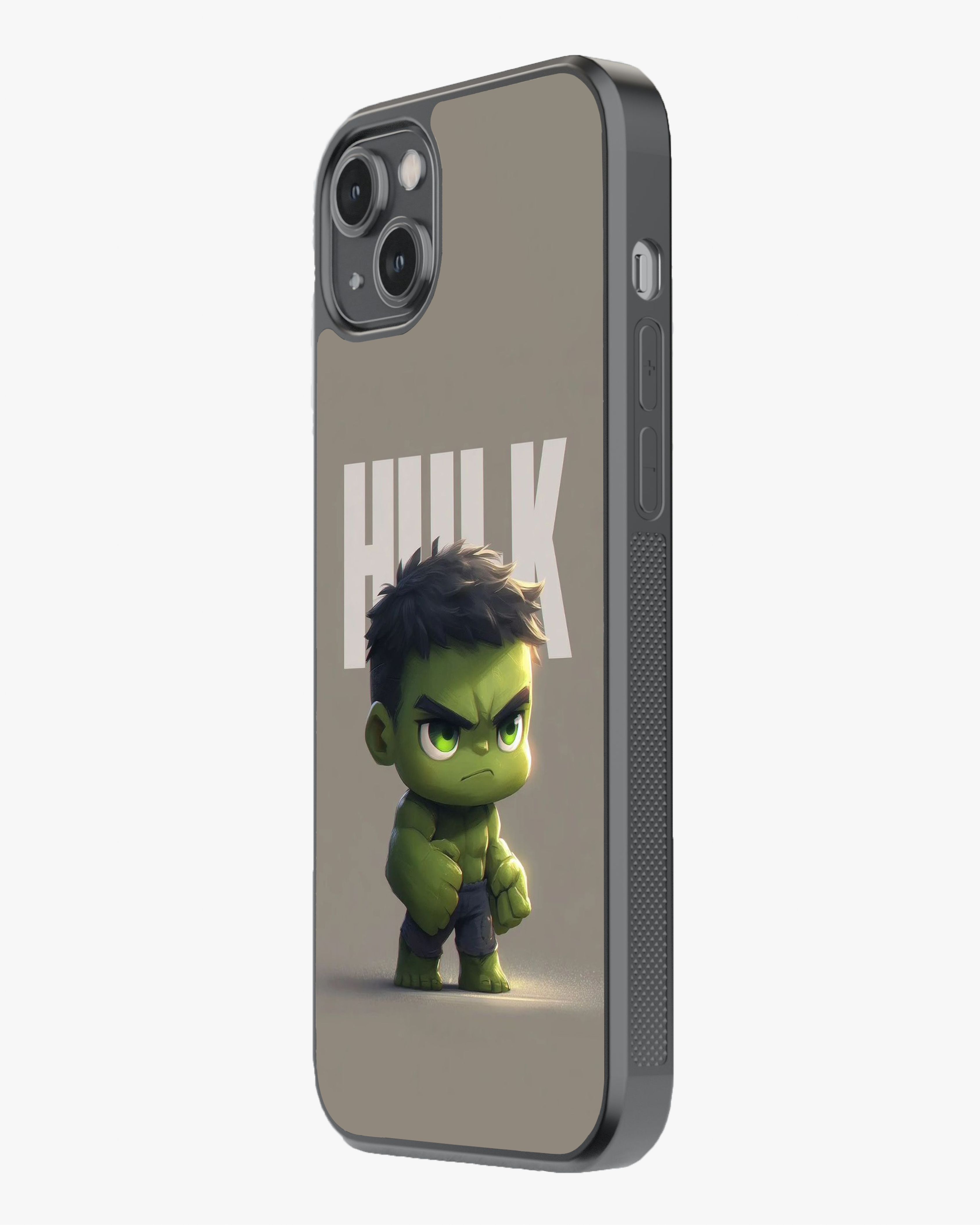 Angry Green Hero Cover Glass Case