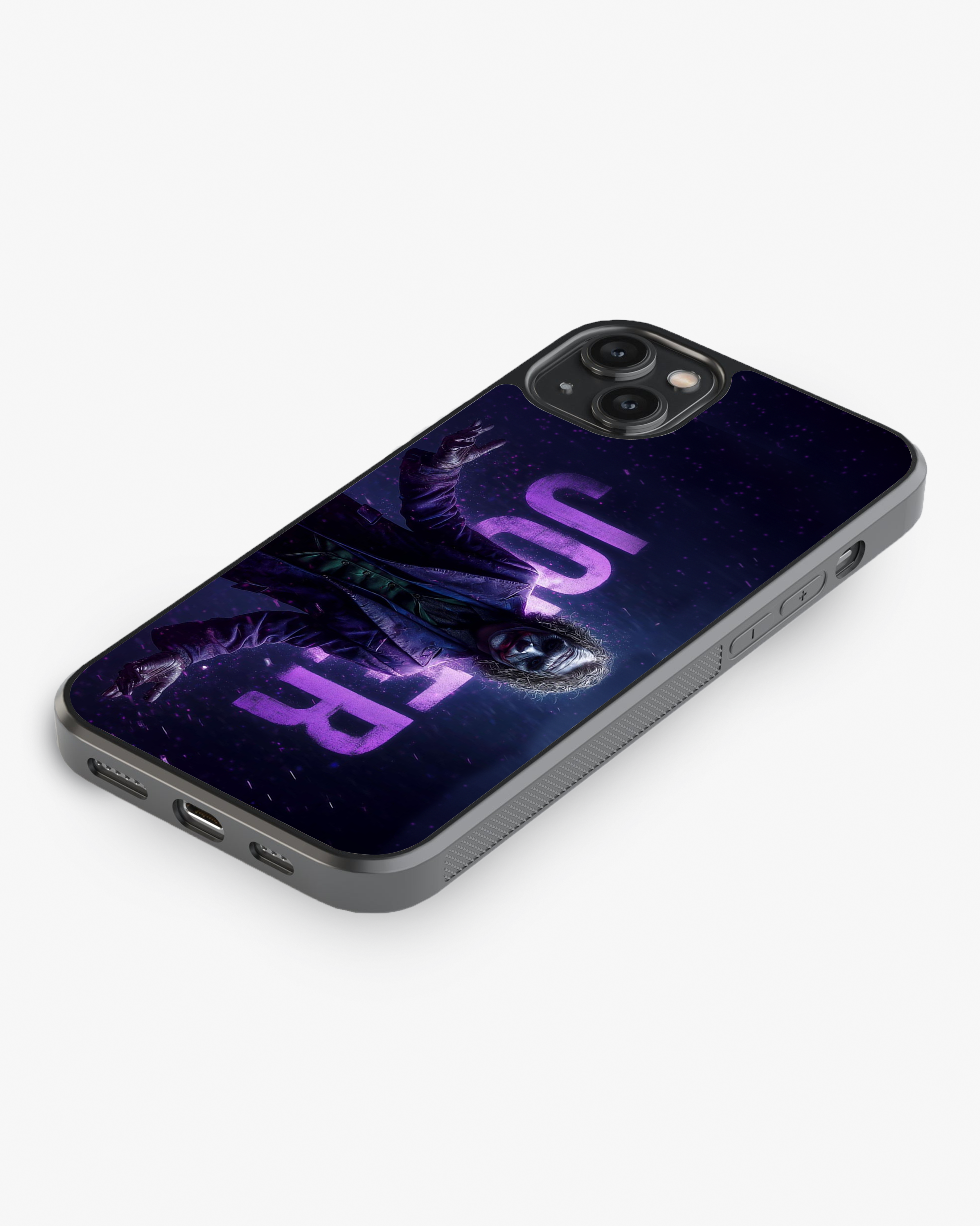 Dark Clown Crime King Phone Cover Glass Case
