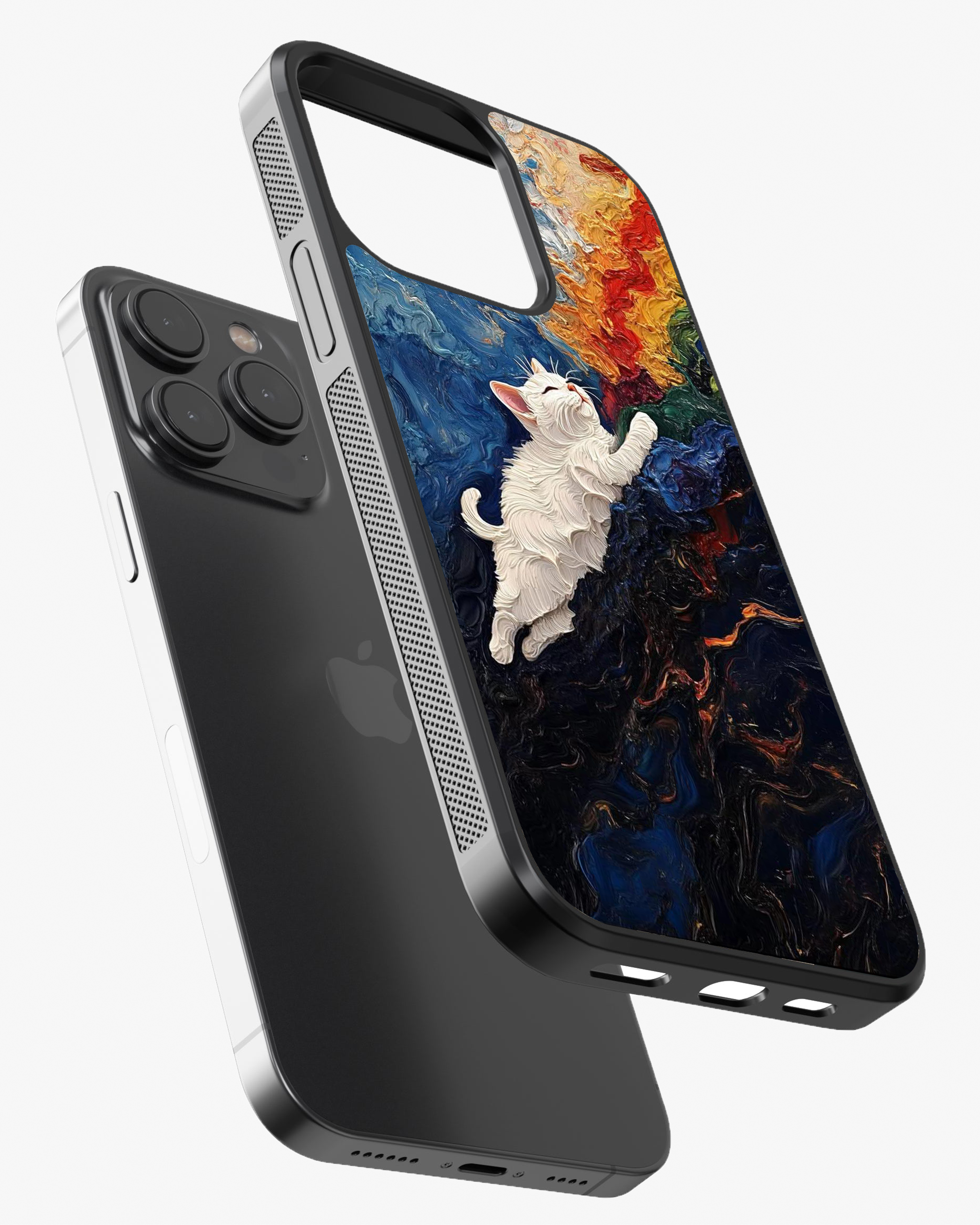 Dreamy Cat Aesthetic – Art Edition  Cover Glass Case