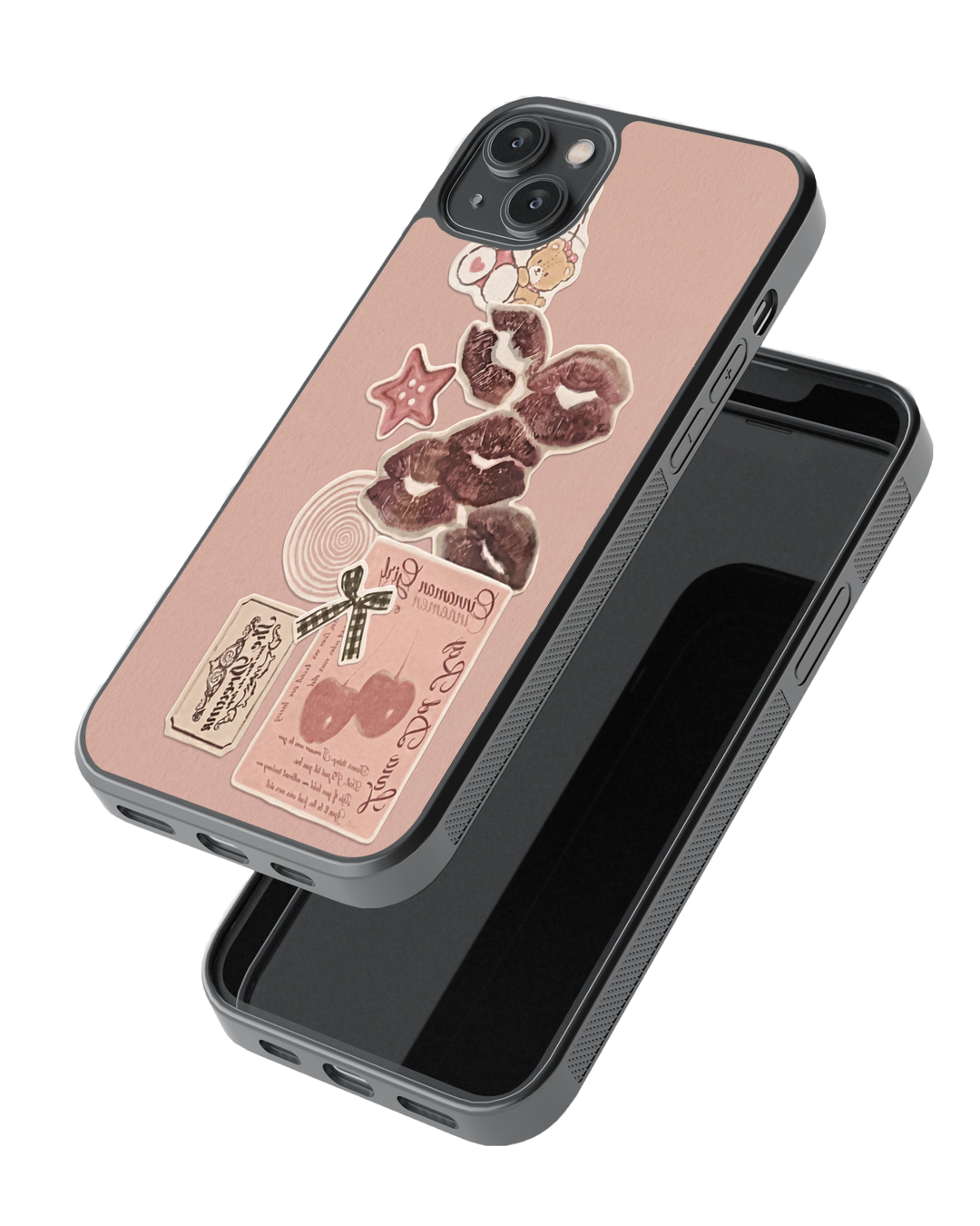 Soft Love Vibes Glass Case