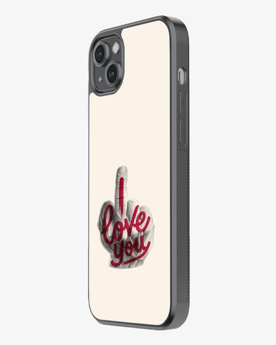 Love You… With Attitude Phone Cover Glass Case