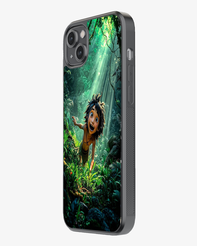 Jungle Adventure Boy Phone Cover Glass Case