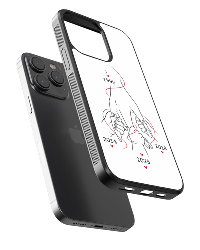 Forever Connected – Family Love Timeline Glass Case