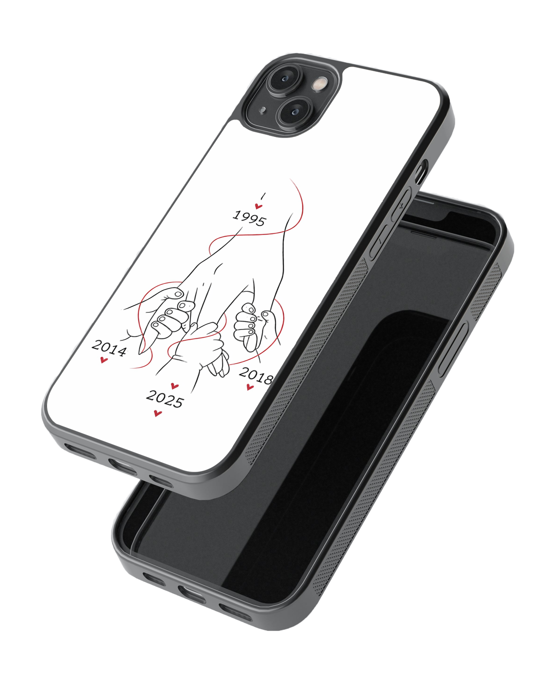 Forever Connected – Family Love Timeline Glass Case