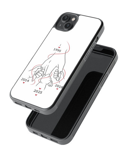 Forever Connected – Family Love Timeline Glass Case