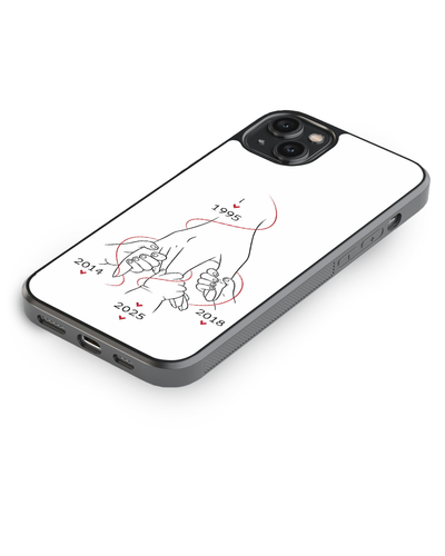Forever Connected – Family Love Timeline Glass Case