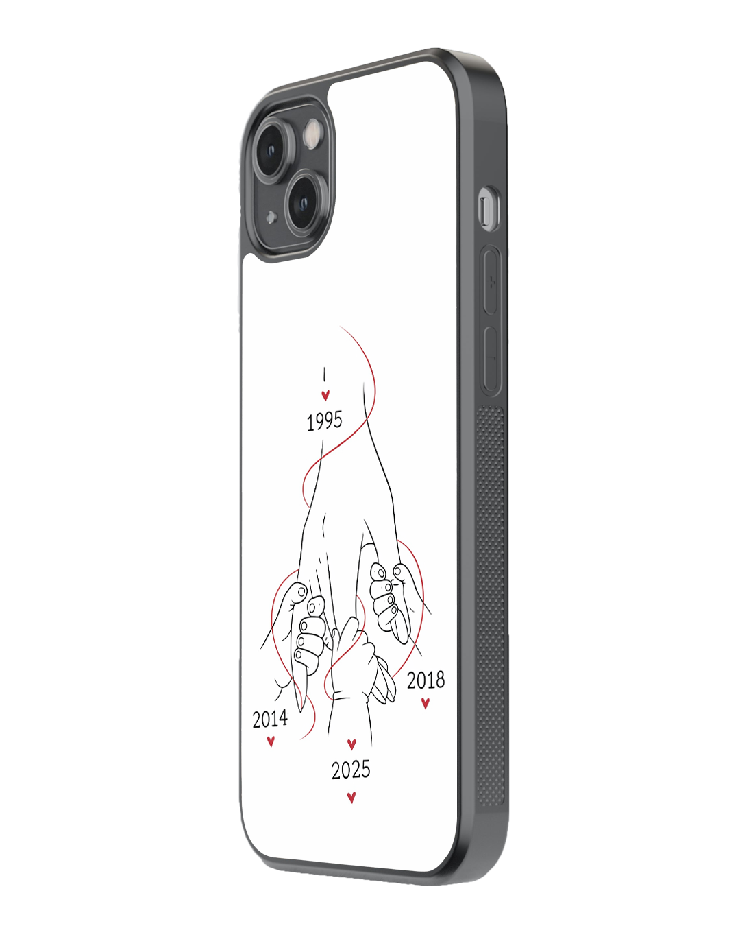 Forever Connected – Family Love Timeline Glass Case