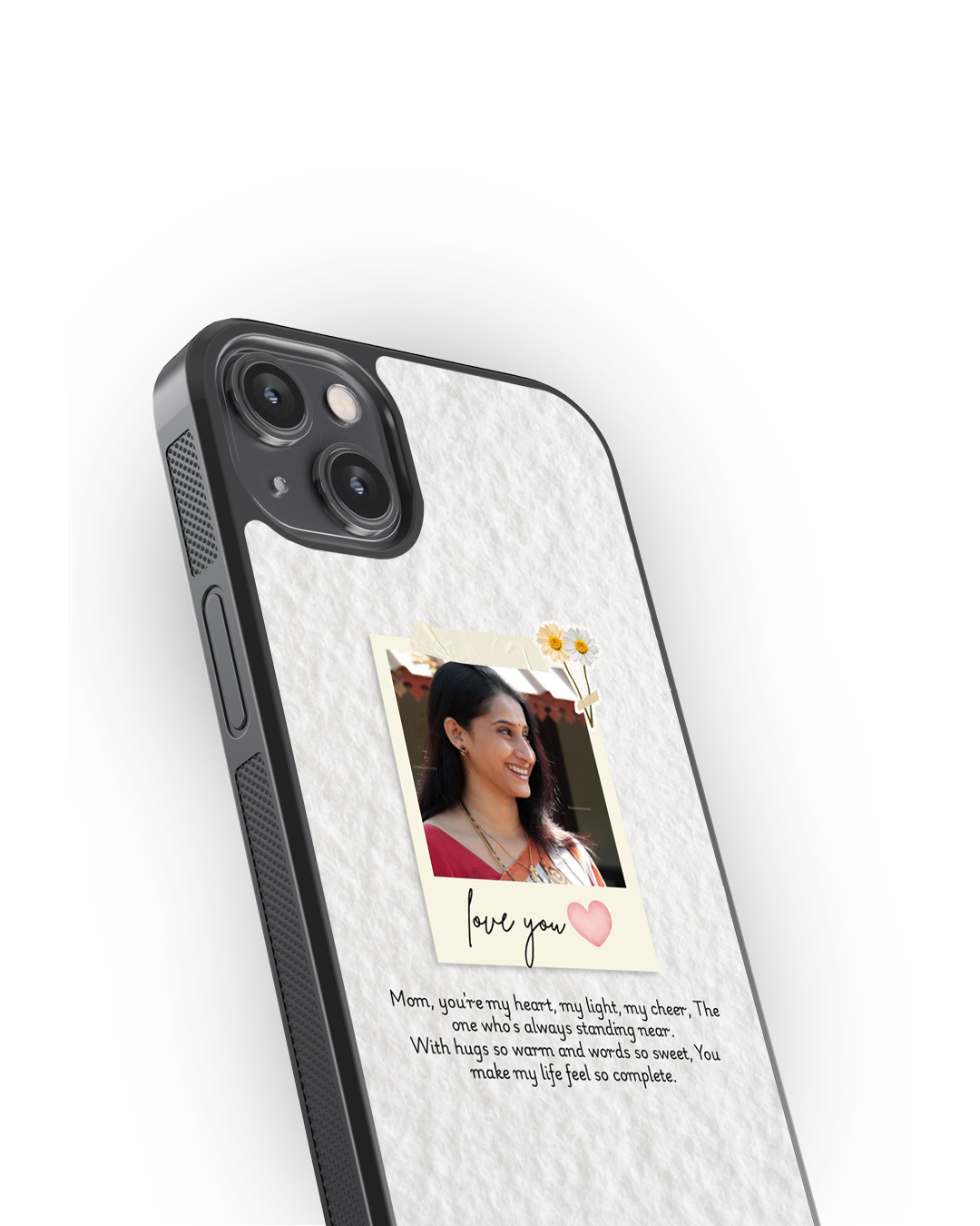 Love You Mom – Personalized Memory Glass Case
