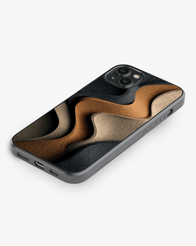 Luxury Abstract Texture Cover Glass Case