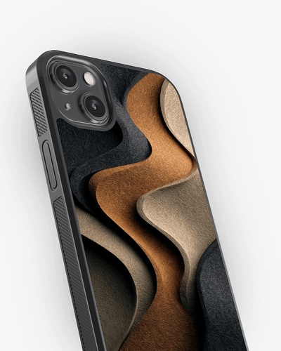 Luxury Abstract Texture Cover Glass Case