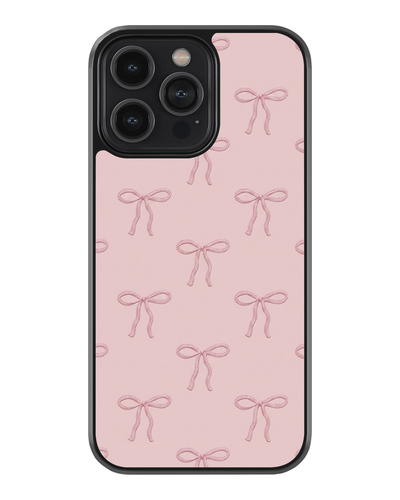 Minimal Bow Pattern Glass Case