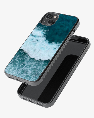 Ocean Waves Aesthetic Case Cover Glass Case
