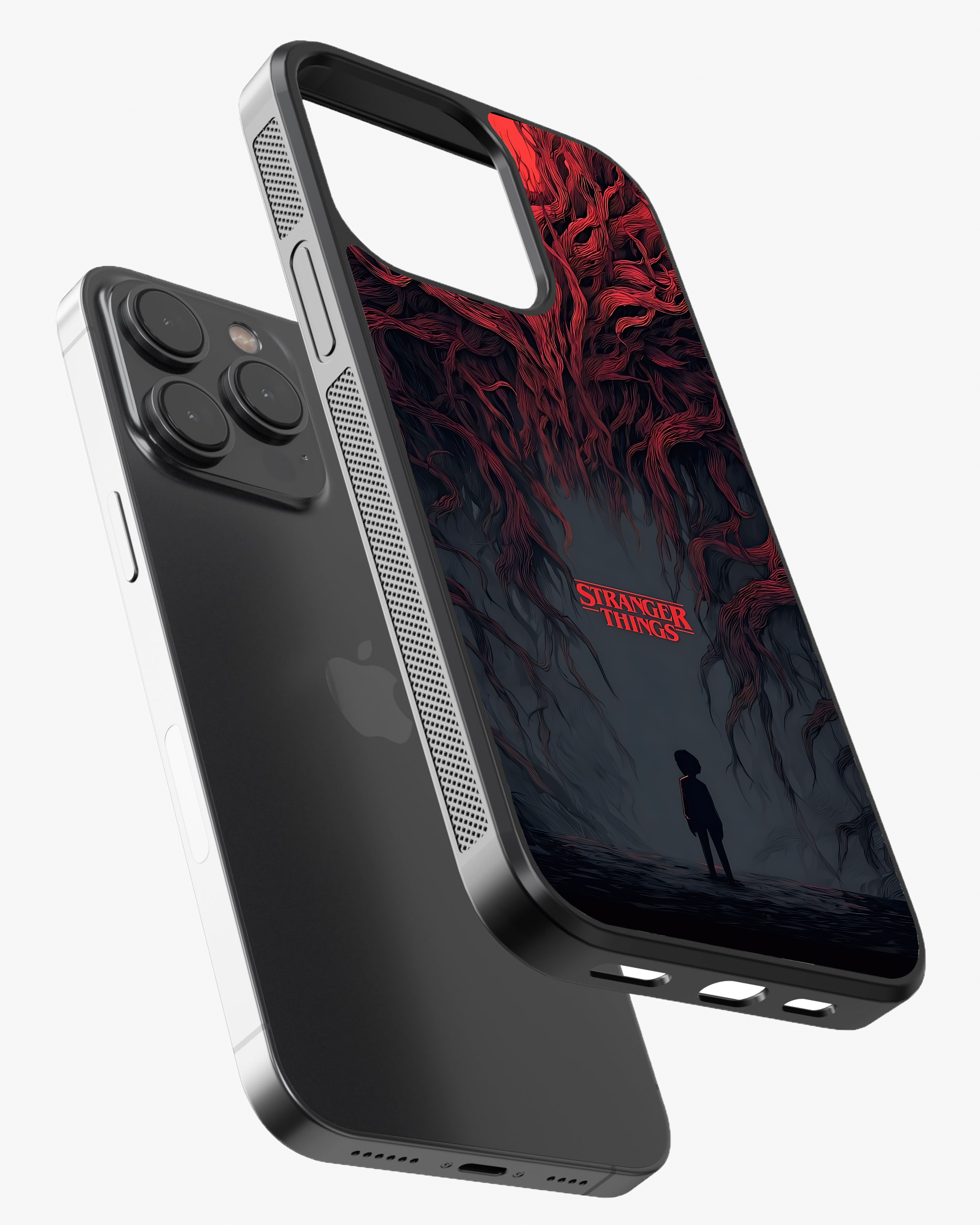 Shadow World Creature Vines Phone Cover Glass Case