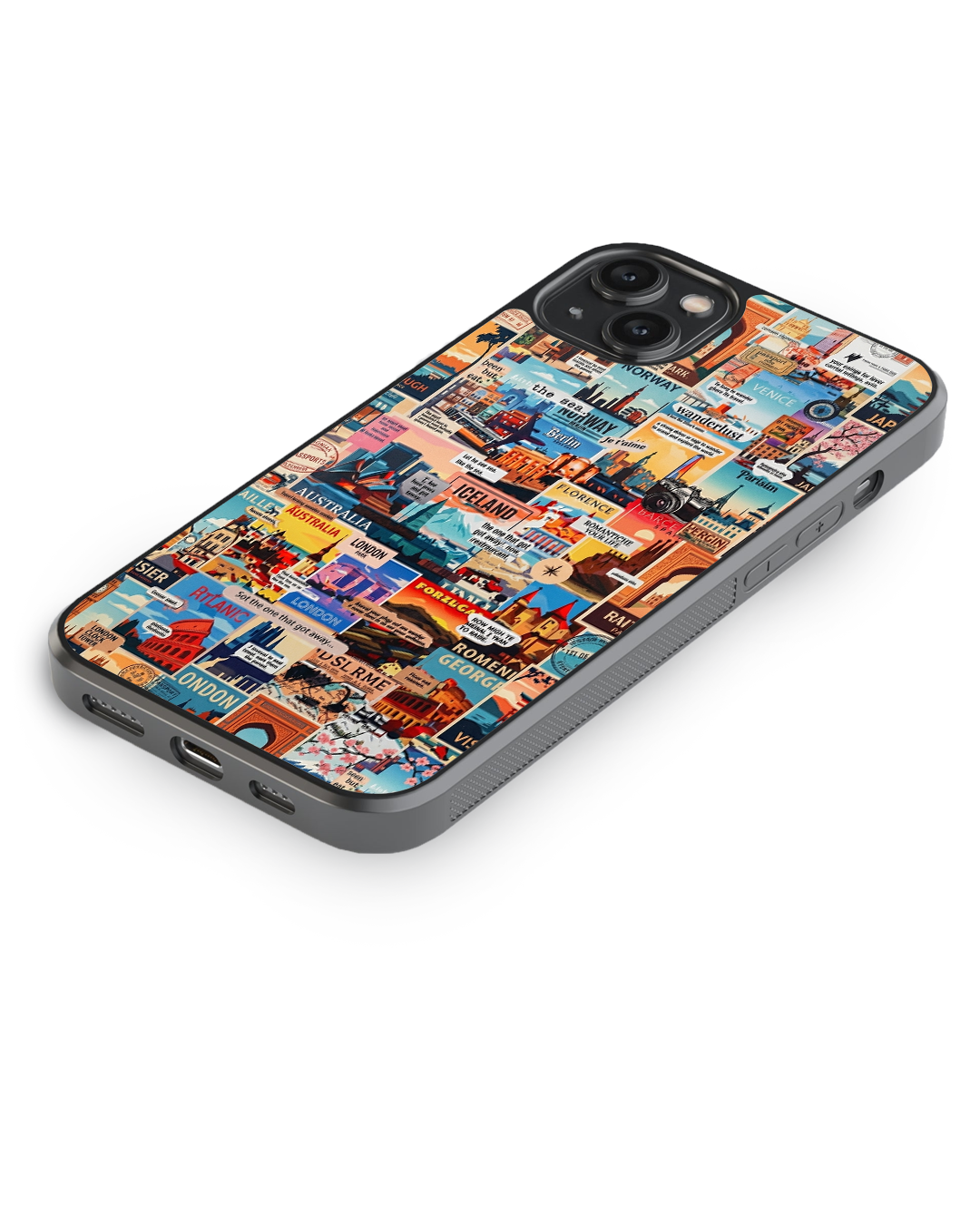 Wanderlust World Tour Premium Glass Case