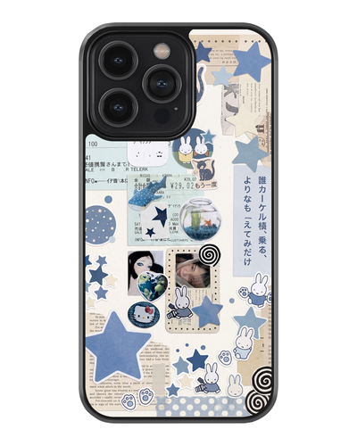 Dreamy Scrapbook Aesthetic Glass Case