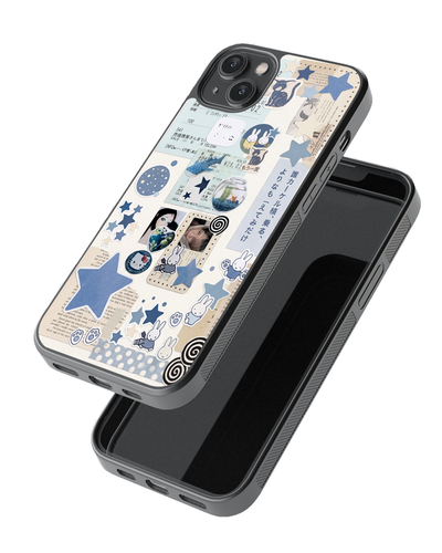 Dreamy Scrapbook Aesthetic Glass Case