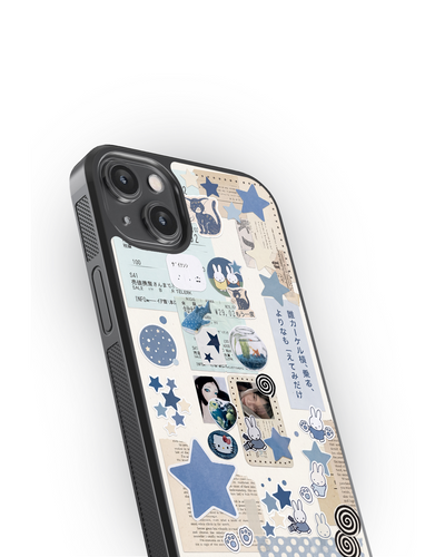 Dreamy Scrapbook Aesthetic Glass Case