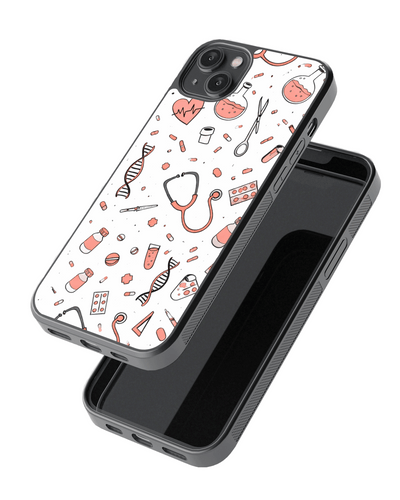 Medical Aesthetic Pattern Glass Case