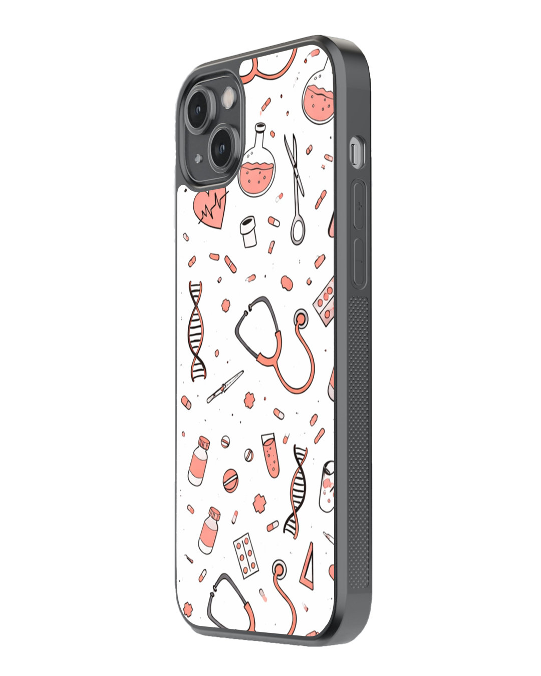 Medical Aesthetic Pattern Glass Case