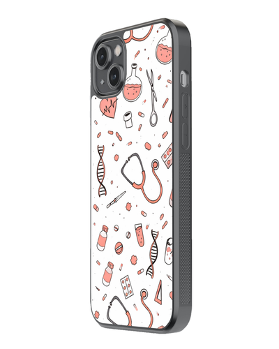 Medical Aesthetic Pattern Glass Case