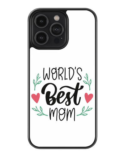 World’s Best Mom – Cute & Loving Glass Case