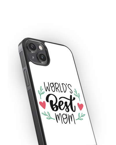 World’s Best Mom – Cute & Loving Glass Case